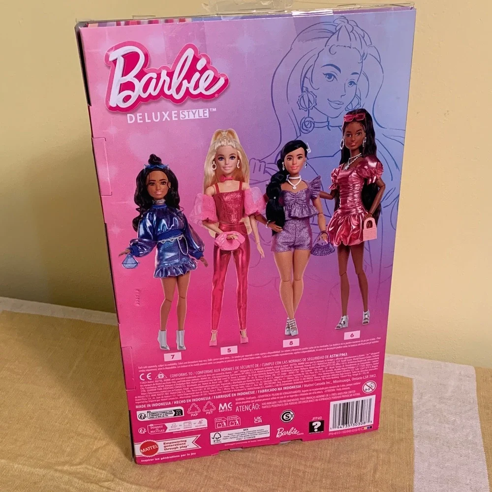 Barbie Deluxe Style 5 Pink Sparkle Millie NRFB NIB Wave 2 Collectible